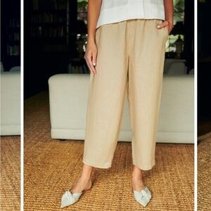 Quince Linen Pants— Driftwood